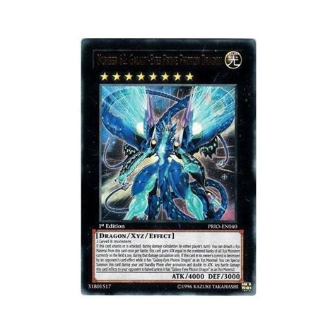 Yu Gi Oh Card Prio En040 Number 62 Galaxy Eyes Prime