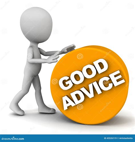Good Advice Stock Illustration Image 45526119