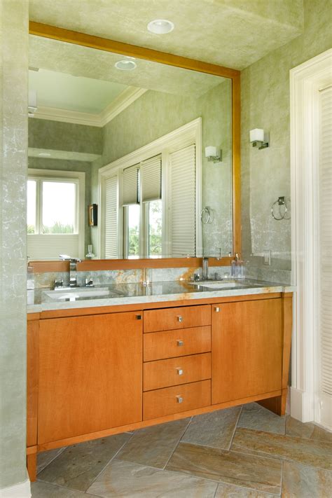 Solid maple face frame and wood door frame with maple veneer. MAPLE GLAZED VANITY WITH FRAMED MIRROR. GRANDILLUSIONSWPB ...