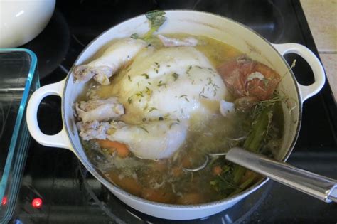If you're using thighs with bones, boil them for up to 45 minutes or boil boneless thighs for about 30 minutes. How (and WHY) to Boil a Whole Chicken! | Boiled chicken ...