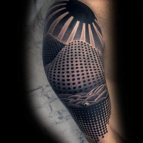 100 Dotwork Tattoo Designs For Men Intricate Pattern Ink Ideas