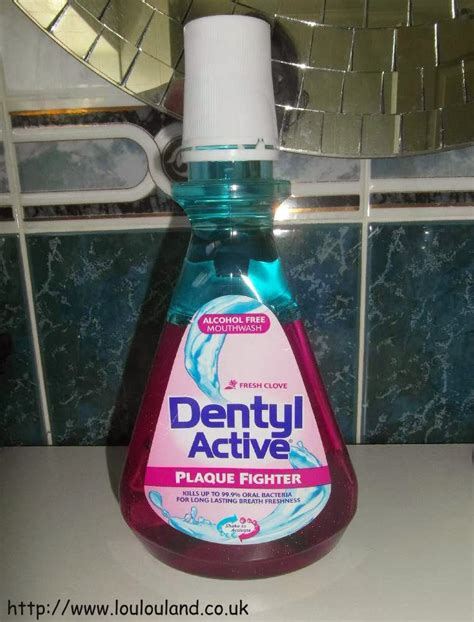 loulouland fresh breath courtesy of dentyl active plaque fighter mouthwash in fresh clove