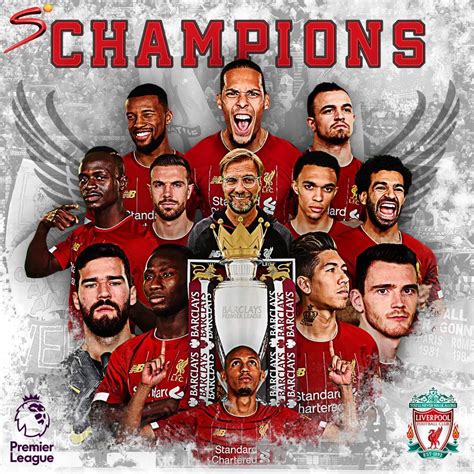 Liverpool Premier League Champions Iphone Wallpaper