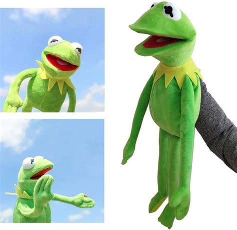 N A Kermit The Frog Hand Puppet Muppets Toys Performance Doll