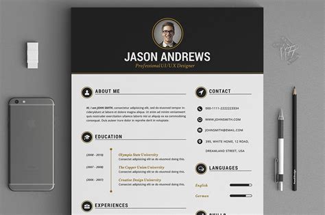 Well that's exactly what i look at in this video!i also dive in to some of the ways we can. The Elegant Resume/CV Set Template ~ Resume Templates ~ Creative Market