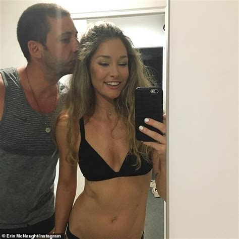 Erin Mcnaught Flashes The Flesh In Scanty Swimwear As She Poses