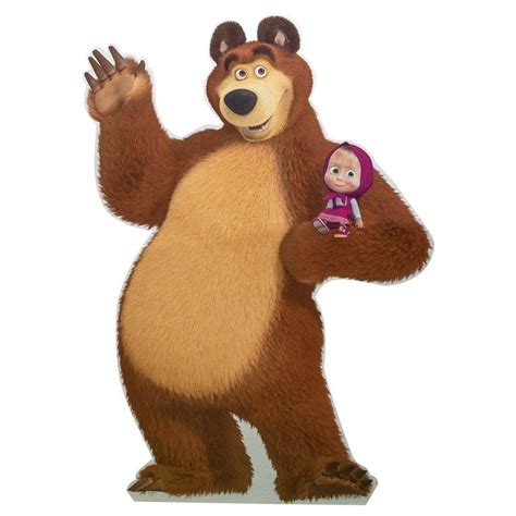 Account Suspended Masha And The Bear Bear Illustration Brown Bear