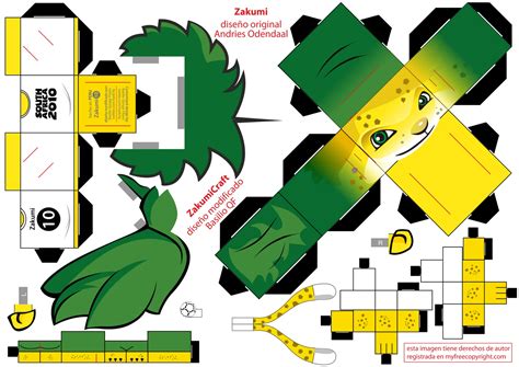 Zakumicraft Cubeecraft Papercraft By Badchy On Deviantart