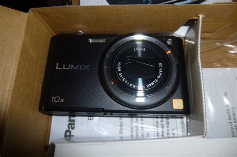 Panasonic Lumix Dmc Sz3 161mp Digital Camera Black For Sale Online