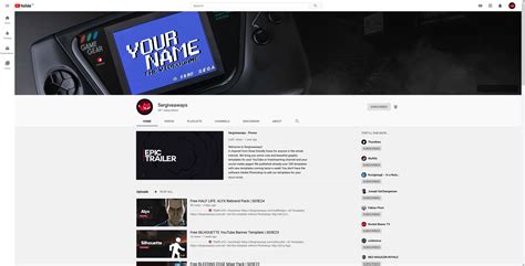 Free Retro Gaming Youtube Banner Template 5ergiveaways