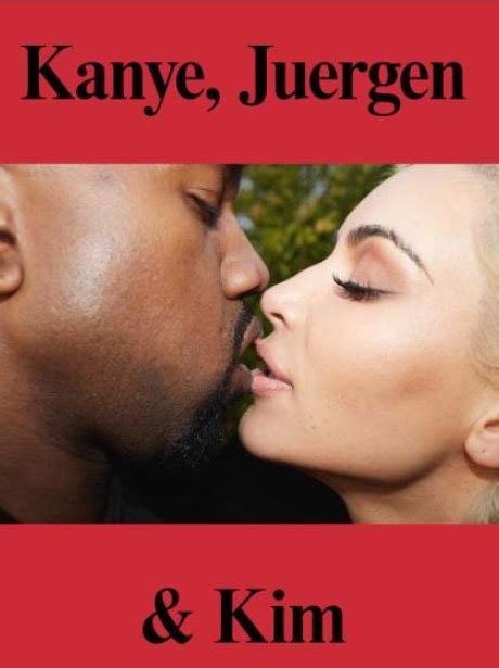 Pucker Up Kim Kardashian And Kanye West Pose On The Cover Of System