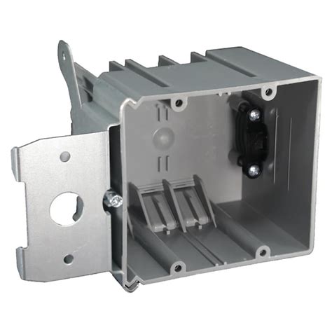 Cantex 2 Gang Pvc New Work Switchoutlet Electrical Box At