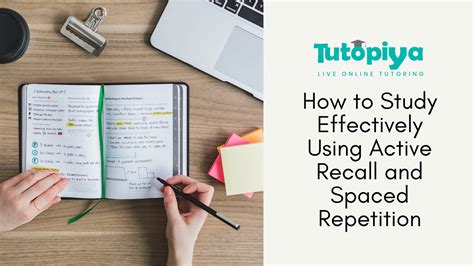 Active Recall And Spaced Repetition How To Study Effectively