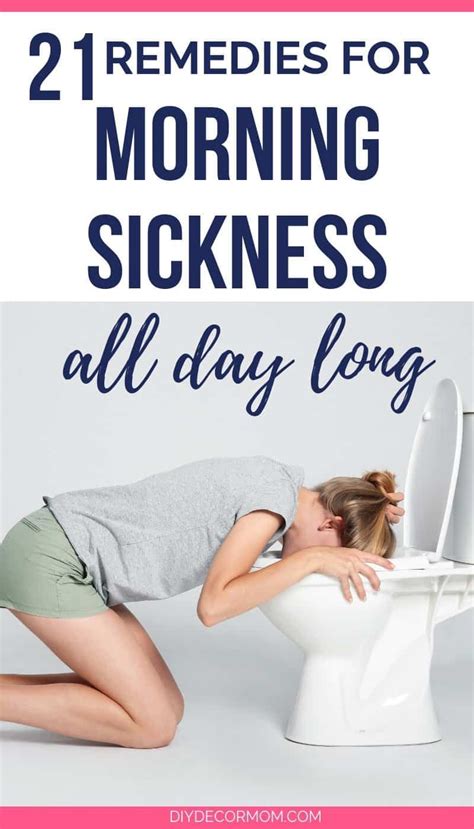 21 Natural Remedies For Morning Sickness That Actually Work Motherhood Easier