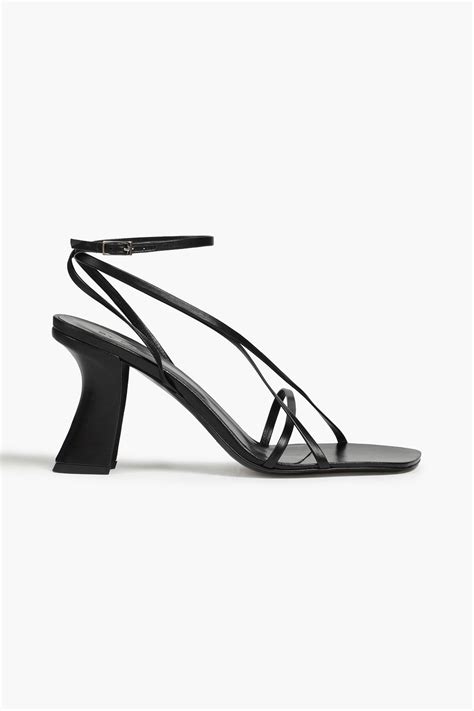 Black Kersti Leather Sandals Sale Up To 70 Off The Outnet By Far The Outnet