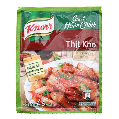 Gia Vị Hoàn Chỉnh Knorr Thịt Kho Gói 28 G Chuỗi Tạp Hóa Việt Chuyên