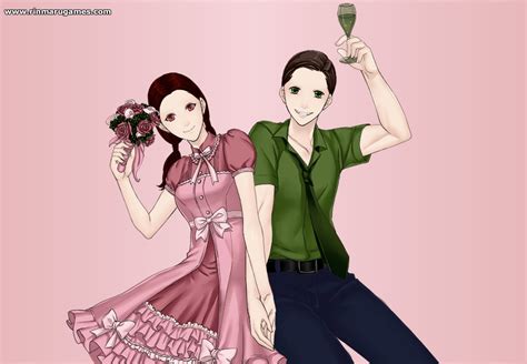 Nate X Jenny In Rinmaru Games Avatar Couple Art By Nathaniel Avatar