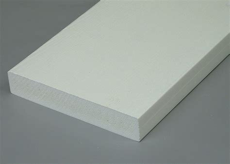 Certainteed bufftech® vinyl fence products. No Splitting 5/4 x 6 White Recyclable PVC Trim Board For ...
