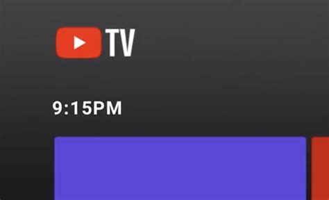 Youtube Tv Adds The Simplest Yet Best New Feature A Clock