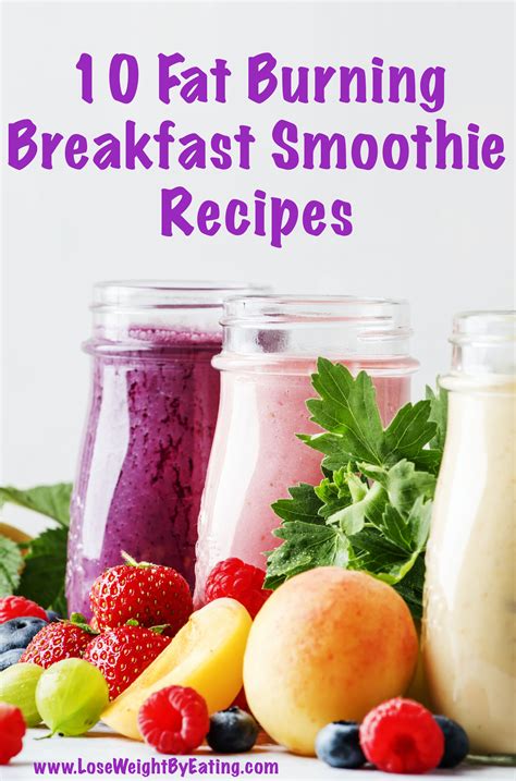 Are Smoothies For Breakfast Good For Weight Loss
