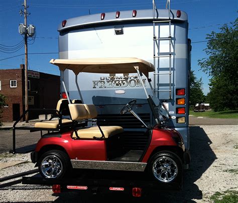 Now, concerning the load capacity…what do golf carts weigh? 1200G Golf Cart Carrier