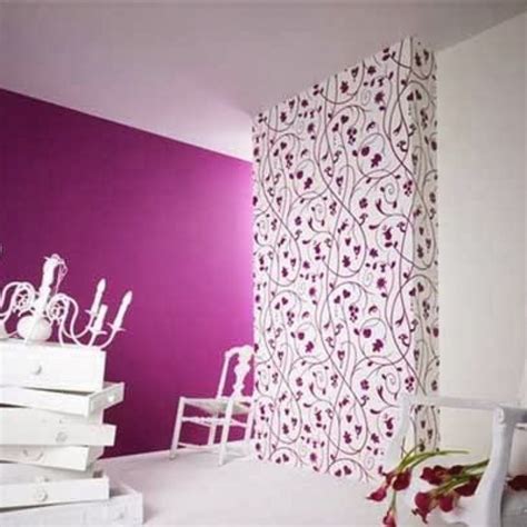 inspirasi desain wallpaper  stiker dinding rumah