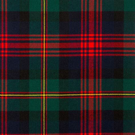 Maclennan Modern Heavy Weight Tartan Fabric Lochcarron Of Scotland