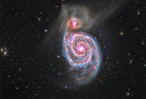 Spiral Galaxy M51 Nasa Chandra 042314 Spiral Galaxy Whirlpool