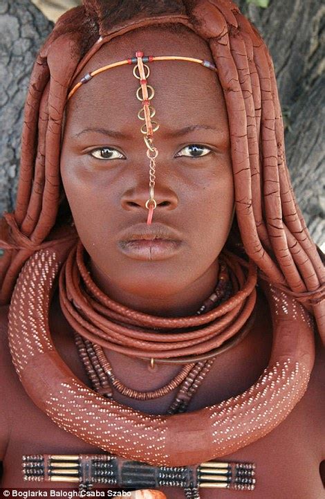 Boglarka Balogh Edits Her Face Onto Photos Of African Tribeswomen Daily Mail Online