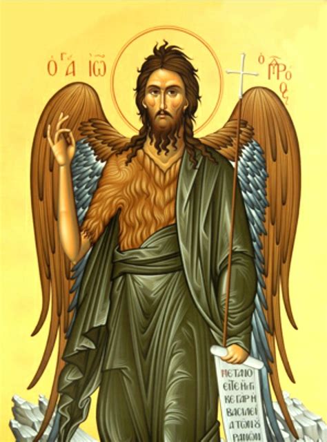 Saint John The Baptist Icon Iconza