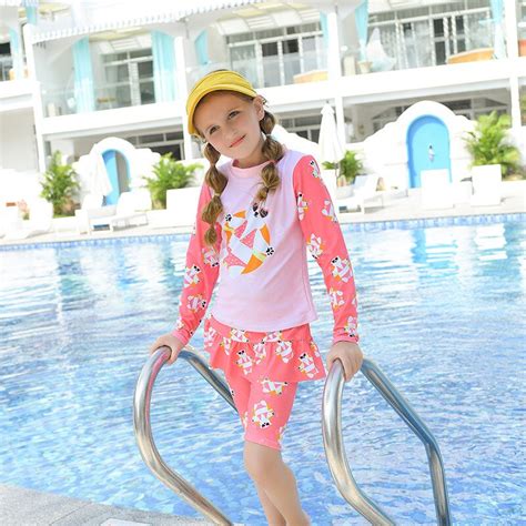 Swimsuit For Girls Kids 2019 Swimwear Children Baby Clothing Female