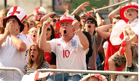 Part one of the best of british football fans. 12 throwback pictures show how England football fans ...