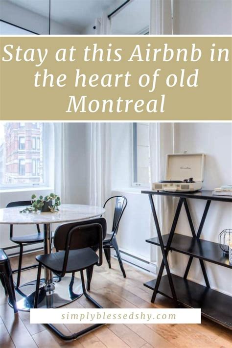Stella Stays Airbnb In Montreal Simply Blessed Shy