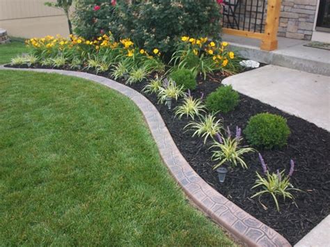 Lawn edging reshaping a lawn. Decorative Landscape Curbing Ideas ~ Walsall Home and Garden