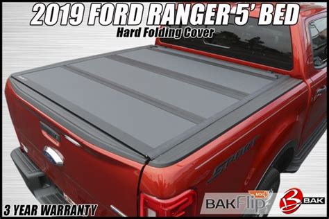 2019 2023 Ford Ranger Bakflip Mx4 Hard Folding Truck Bed Cover Truck