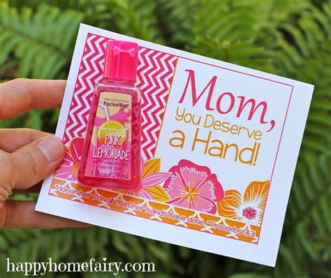 Maybe you would like to learn more about one of these? Easy Mother's Day Gift Idea - FREE Printable! - Happy Home ...