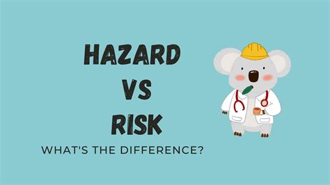 Hazard Vs Risk What S The Difference YouTube