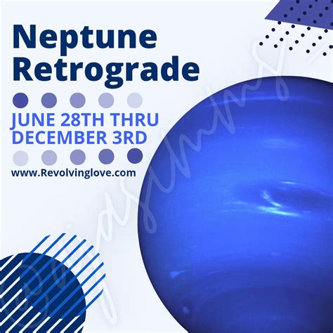 Neptune Retrogrades Revolving Love By Aja Simms