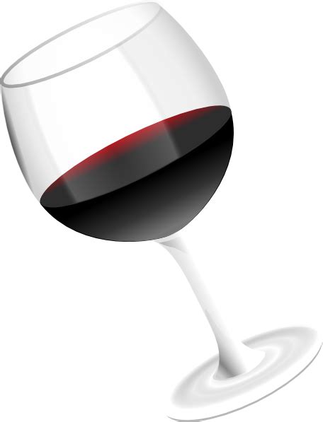 Red Wine Glass Clip Art At Vector Clip Art Online Royalty