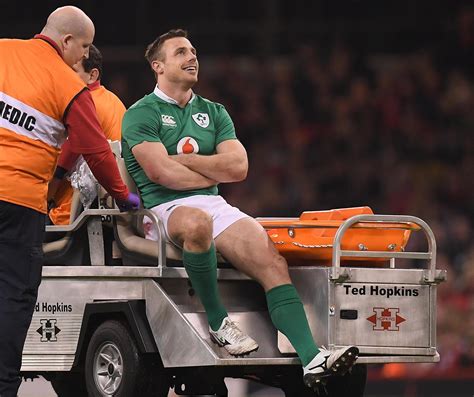 Tommy Bowe Could Only Laugh After Breaking His Leg Against Wales Last