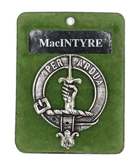 Scottish Macintyre Clan Crest Badge Pin