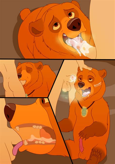 Rule 34 Absurd Res Anthro Anthro On Feral Bodily Fluids Brother Bear Burping Comic Cum Cum In