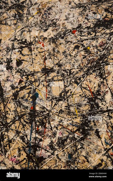 Jackson Pollock Painting Hi Res Stock Photography And Images Alamy