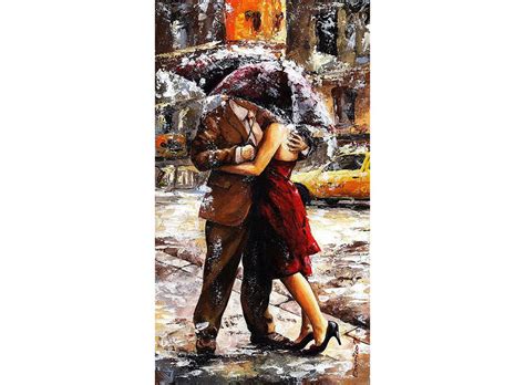 Художник имре тот (imre toth), больше известный как emerico, живёт и работает в венгрии. Картина по номерам «Любовь под дождем» Эмерико Тота GX8619 ...