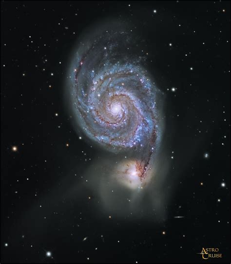 M51 Whirlpool Galaxy New Image Of March 2010