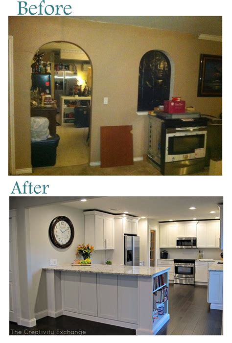 We believe that renovating a small kitchen exactly should look like in the picture. Cousin Frank's Amazing Kitchen Remodel {Before & After}...