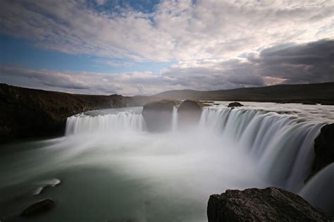 Godafoss The Devine Waterfall Iceland