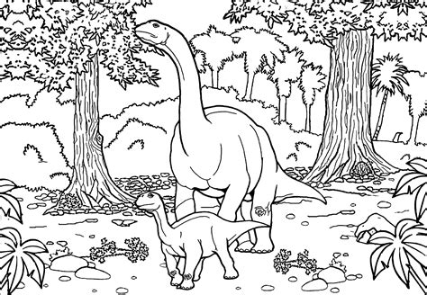 Dinosaurios Para Imprimir Y Colorear