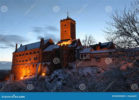 Wartburg Castle Near Eisenach In Thuringia Stock Image Image Of