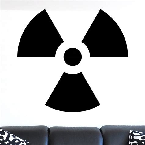 Radioactive Symbol Wall Sticker Decal World Of Wall Stickers